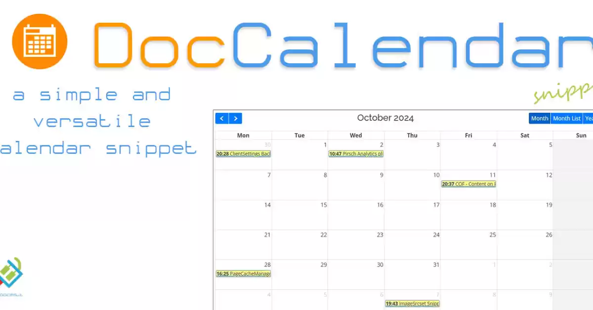 DocCalendar